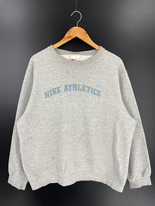 90’s NIKE ATHLETICS Made in USA Size L Vintage Sweat shirt / K32
