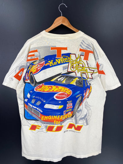 1997' NASCAR KYLE PETTY Size No tag (Approx.XXL) Vintage Racing T-Shirt / K2250