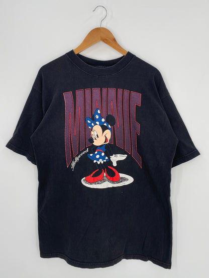 80’s DISNEY MINNIE Size XL Vintage T-Shirts / A1452