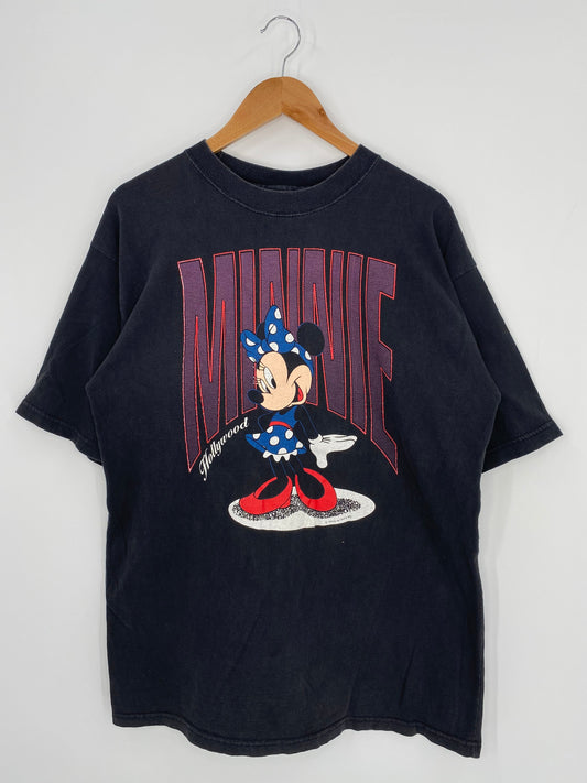 80’s DISNEY MINNIE Size XL Vintage T-Shirts / A1452