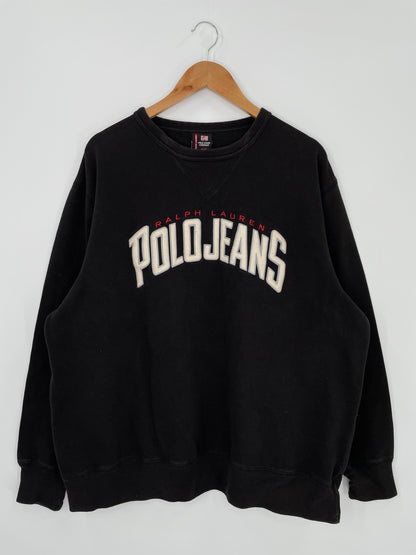 Vintage RALPH LAUREN POLO JEANS Size XL Sweat-Shirt  / K1298