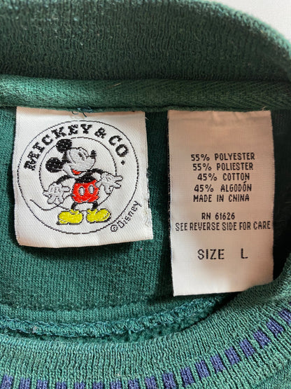 90’s DISNEY MICKEY Size L Vintage Sweat-shirt / 9045