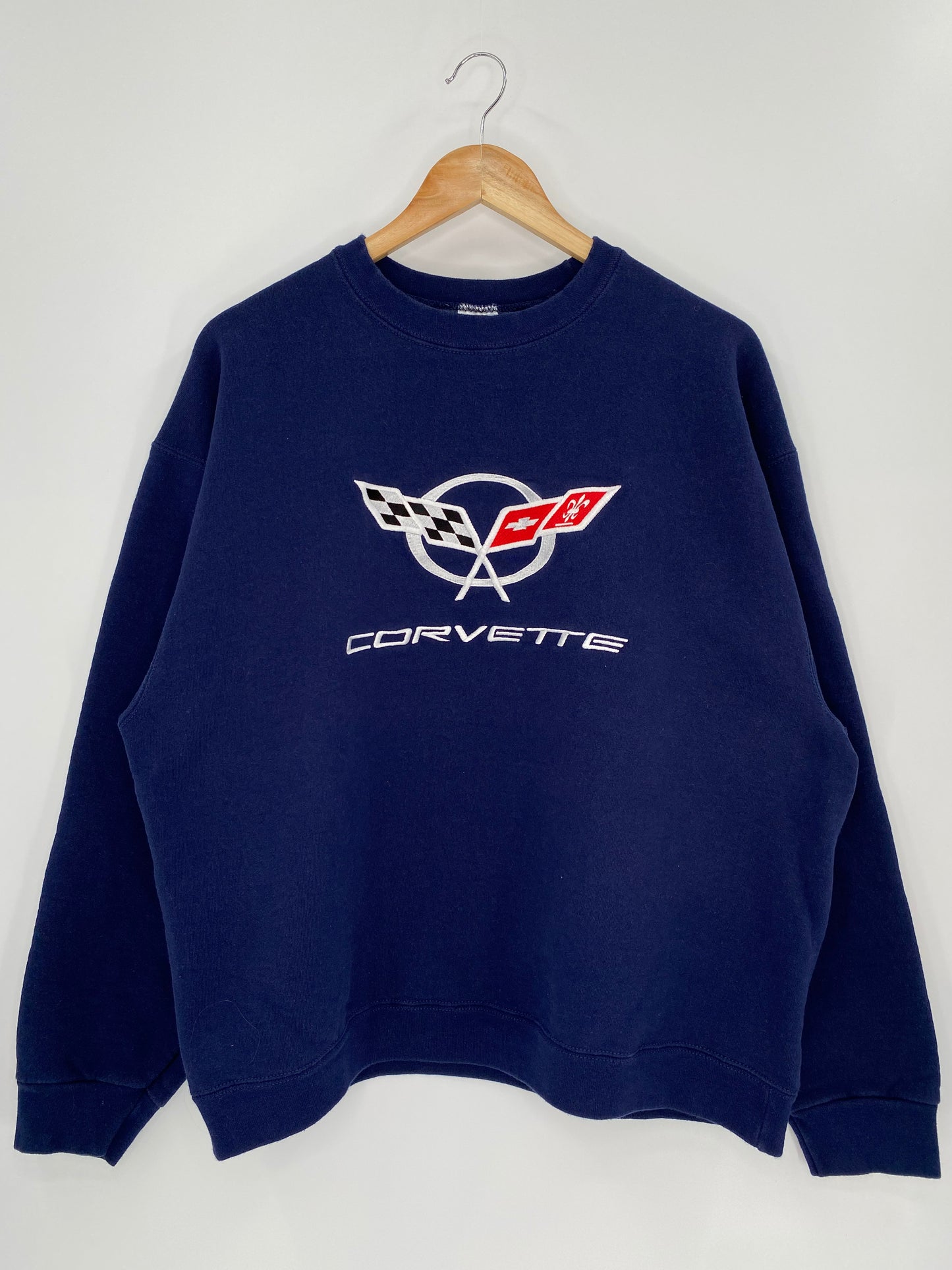 Vintage CORVETT  Size XL Racing Sweat-shirt / 9663
