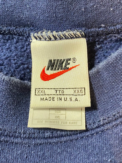 90’s NIKE PENN STATE FOOTBALL Made in USA Size XXL Vintage Sweat-shirt / 9038