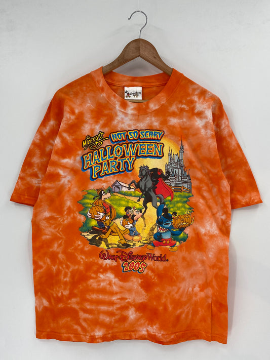 2005 DISNEY MADE IN USA Size L Vintage T-Shirts / K3445