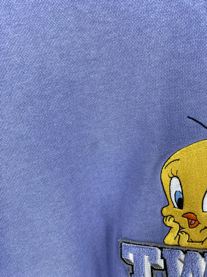 90’  LOONEY TUNES x TWEETY Size No tag ( Approx. L-XL) Vintage Sweat -Shirts / k83