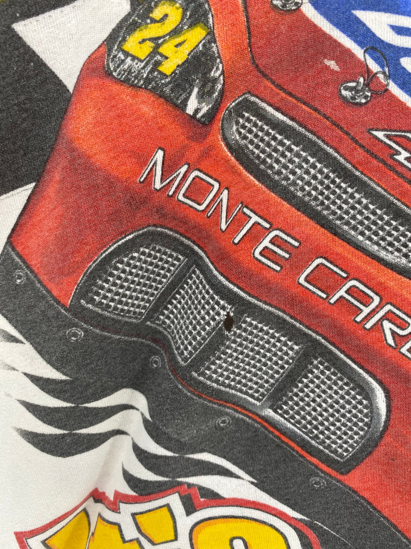 2002 DU PONT x JEFF GORDON  Size XL Vintage NASCAR Racing T-Shirt / k656