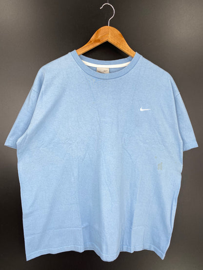 90's NIKE MINI SWOOSH  Size XL Vintage T-Shirt / k1495