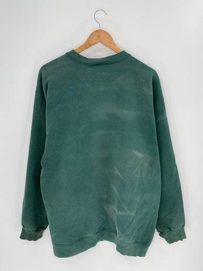 90’s NIKE MINI SWOOSH Made in USA Size L Vintage Sweat-shirt / A9085