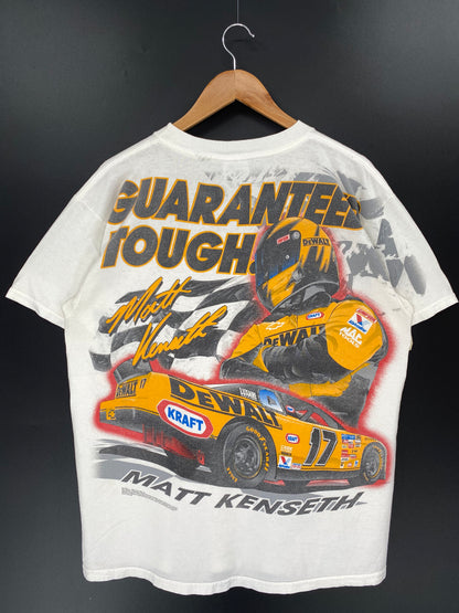1999 DEWALT RACING MATT KENSETH Size L Vintage Racing T-shirt / 9460