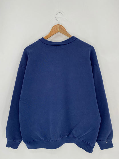 90’s NIKE Mini Swoosh Size L Vintage Sweat-shirt  / 7483