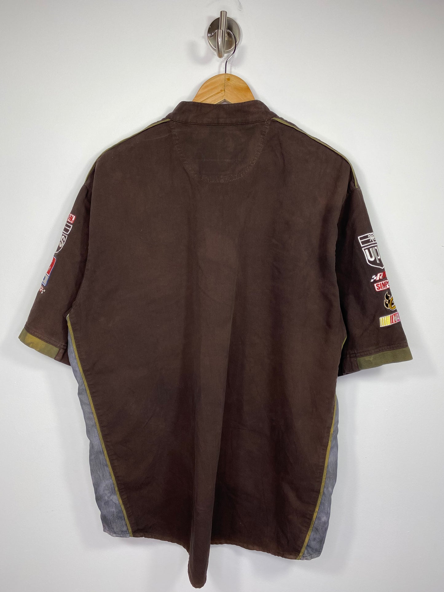 Vintage NASCAR Winston Cup UPS  Racing Half-zip Shirt / 4972