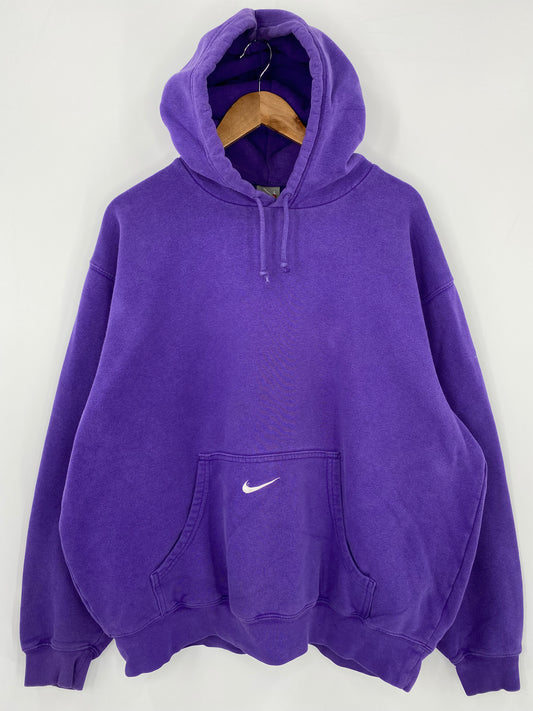 00' NIKE  Size L Vintage Hoodie Sweat-Shirt / k1310