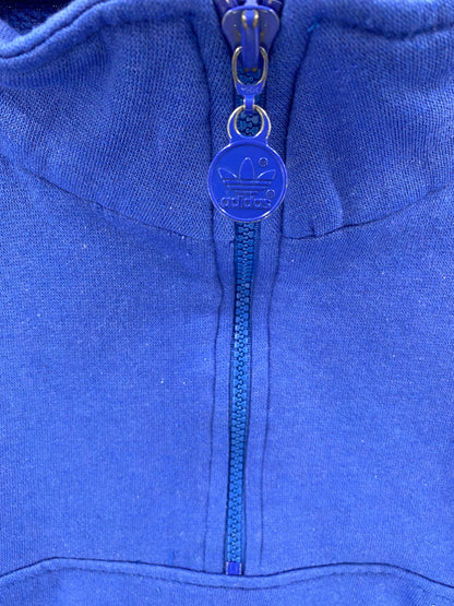 90’s ADIDAS Size No tag (Approx.L) Vintage Half-zip Sweat-Shirt / E5933S