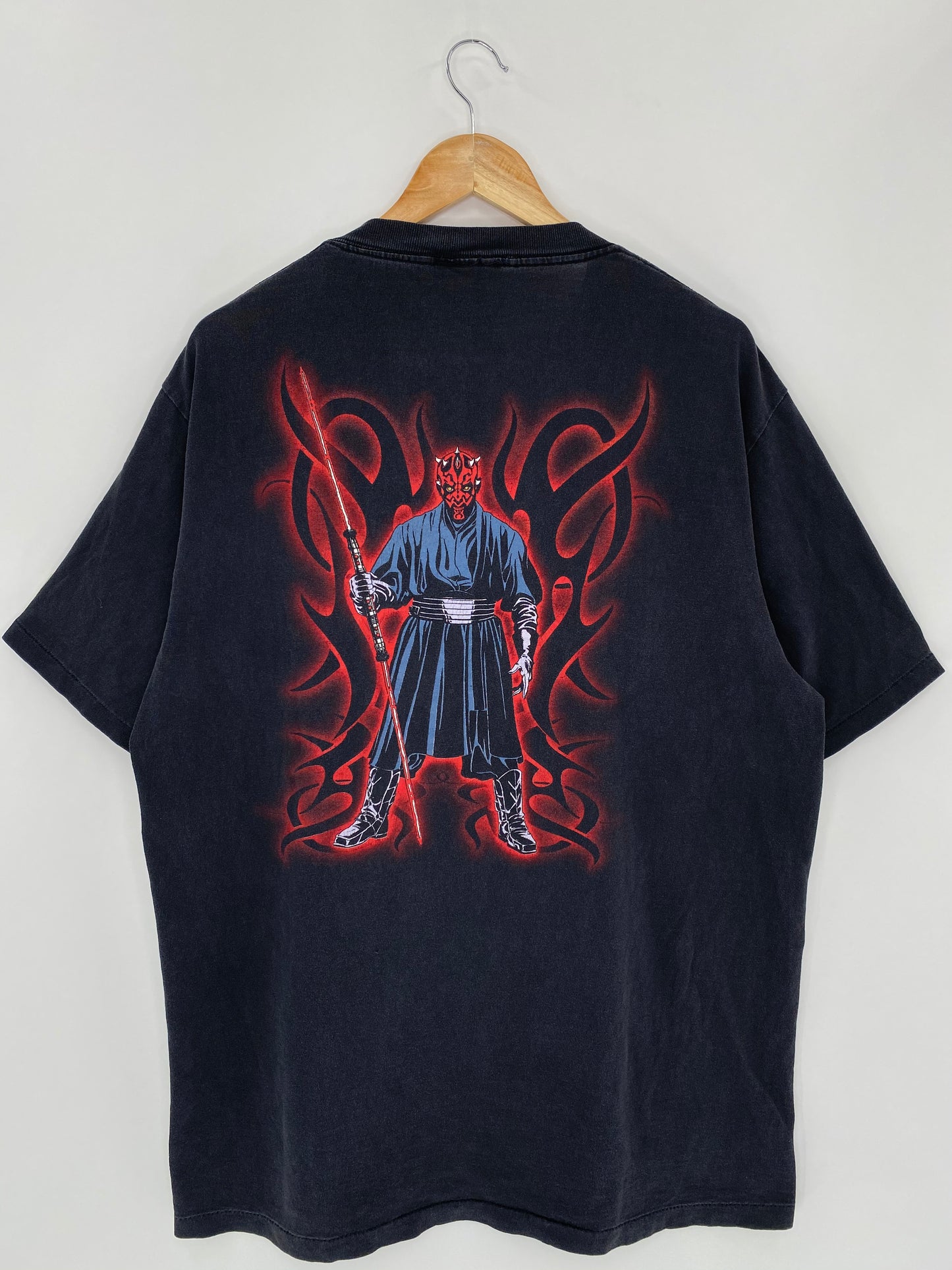 Vintage Star Wars DARTH MAUL Size Approx.XL-XXL T-Shirt / 5642