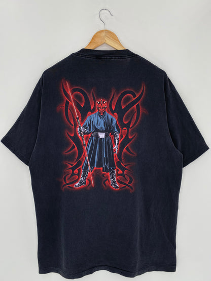 Vintage Star Wars DARTH MAUL Size Approx.XL-XXL T-Shirt / 5642