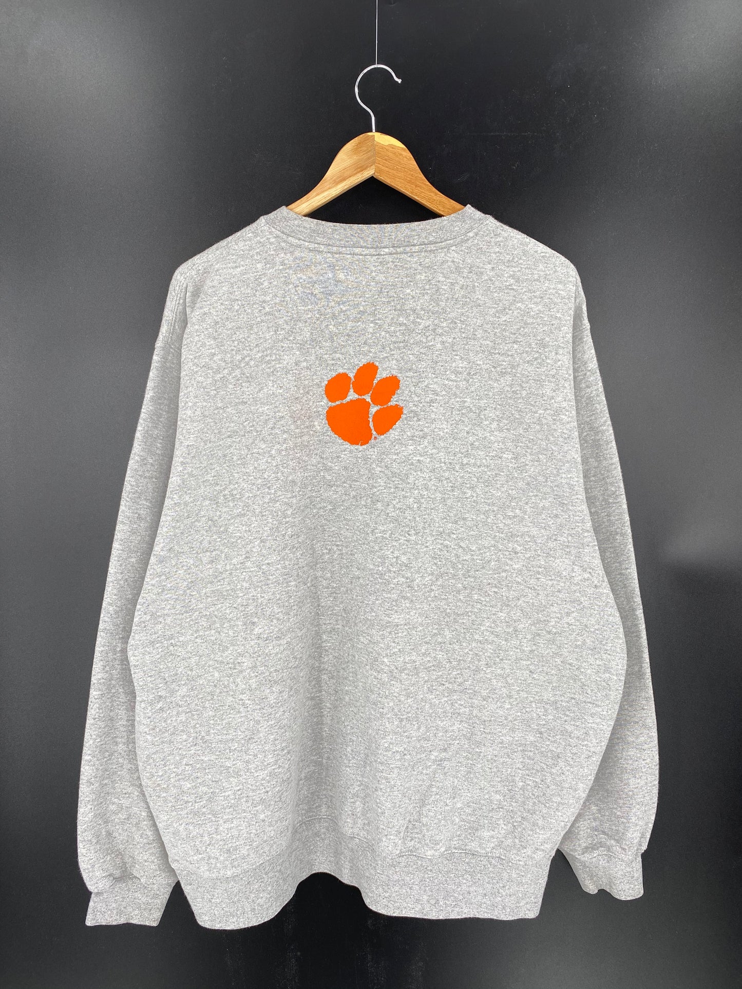 90’s NIKE CLEMSON TIGER Size XL Vintage Sweat-shirt / 7918