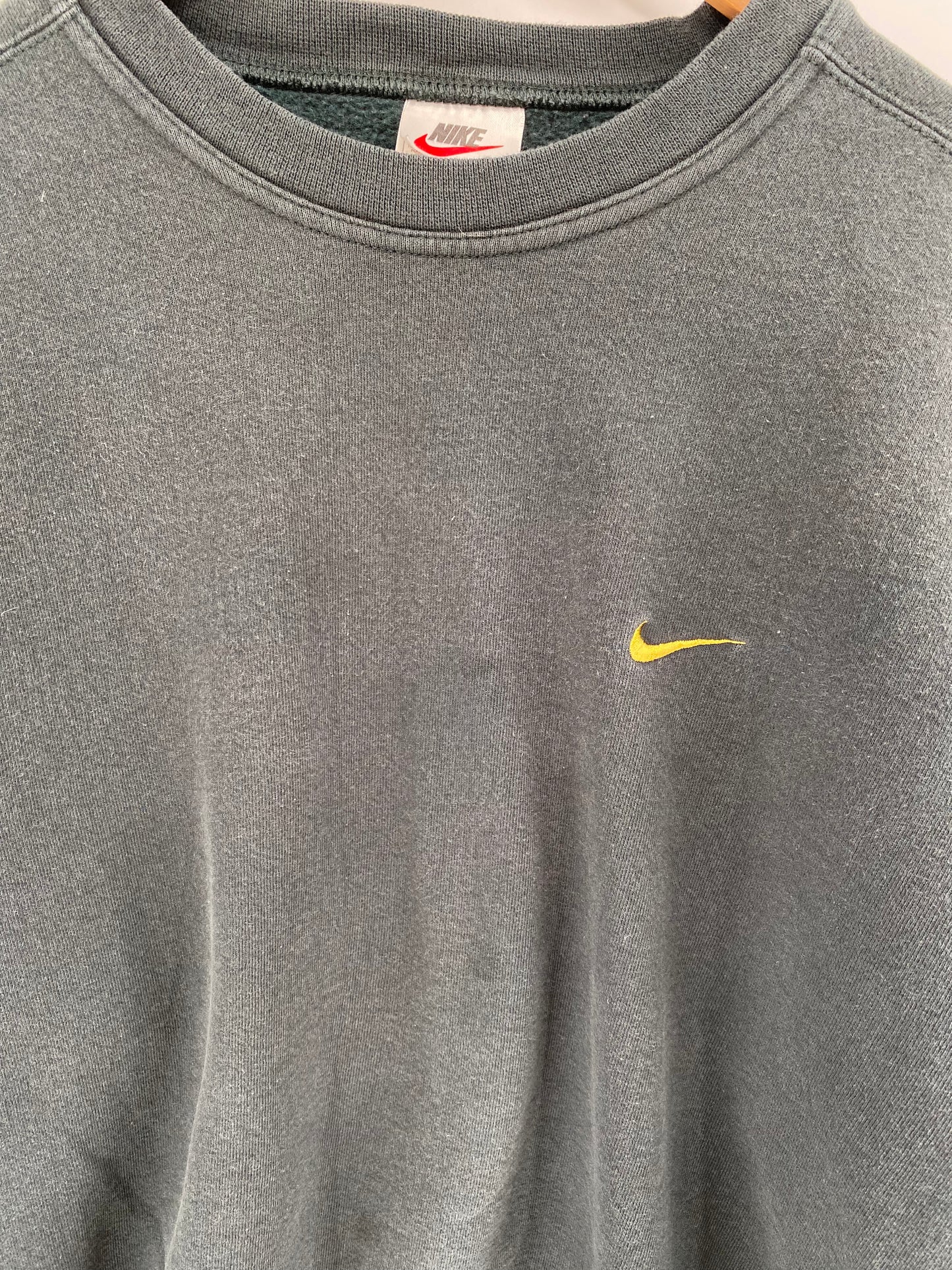 90’s NIKE MINI SWOOSH Size L Vintage Sweat-shirt / K253