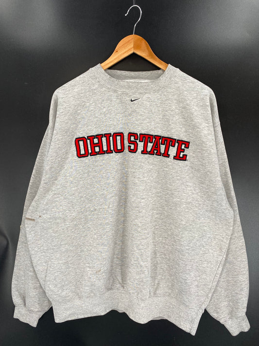 00' NIKE OHIO STATE Size XL Vintage Sweat-Shirt / K3347