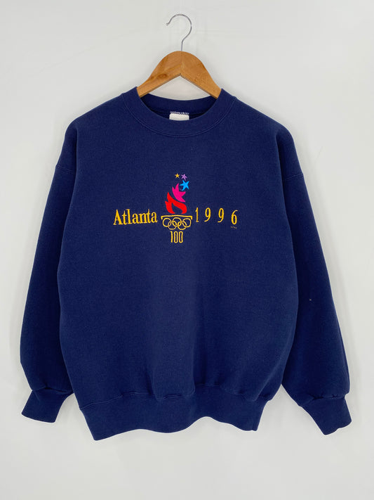 1996 ATLANTA OLYMPIC Size L Vintage Sweat-shirt / 9429