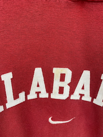 00' NIKE ALABAMA Made in USA Size L Vintage Hoodie Sweat-Shirt / K3733