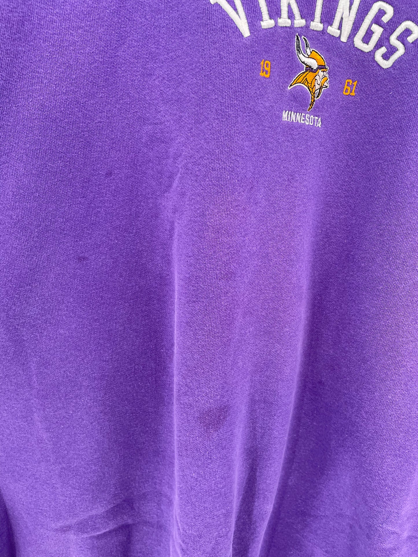 00’ NIKE MINNESOTA VIKINGS Size XL Vintage NFL Sweat-shirt / K1721
