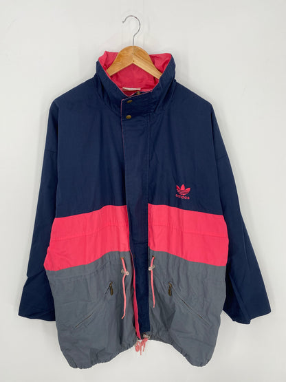 90's Vintage Euro Adidas Size L Zip-Up Jacket / 9958