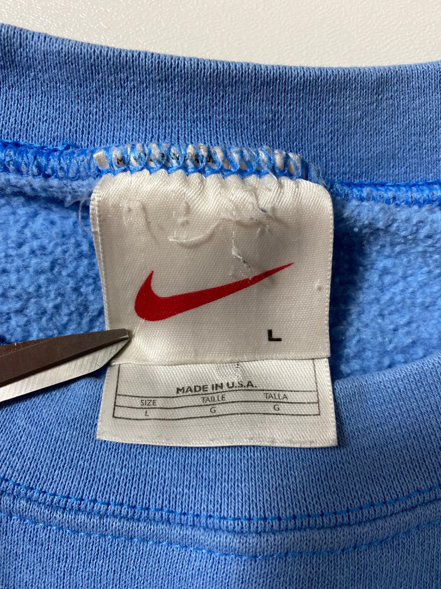 90’s NIKE Made in USA Size L Vintage Sweat shirt / K28