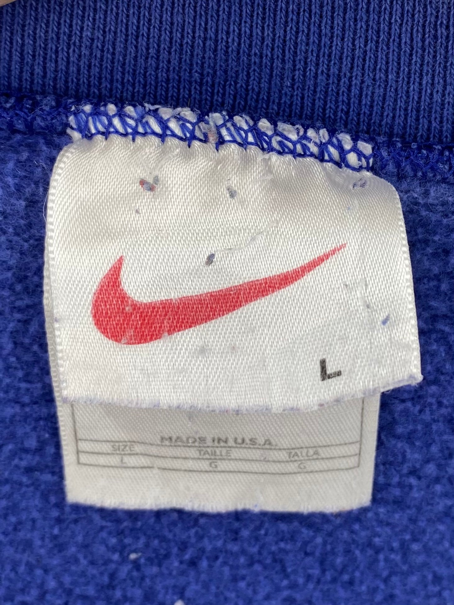 90’s NIKE ATHLETICS Made in USA Size L Vintage Sweat-shirt / 7546