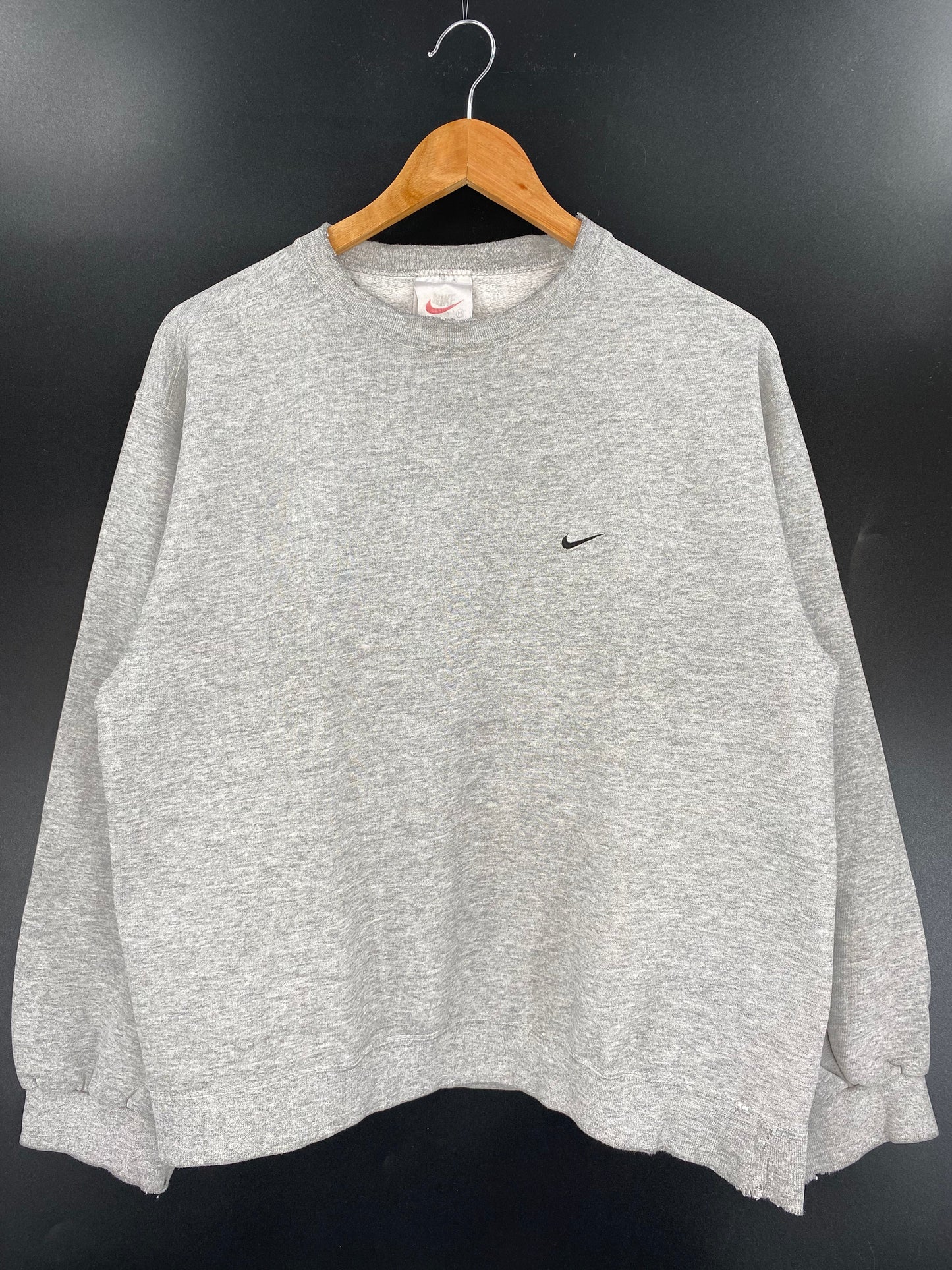 90's NIKE MINI SWOOSH Size M Vintage Sweat-Shirts / A4637