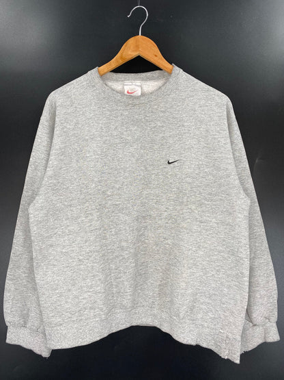 90's NIKE MINI SWOOSH Size M Vintage Sweat-Shirts / A4637