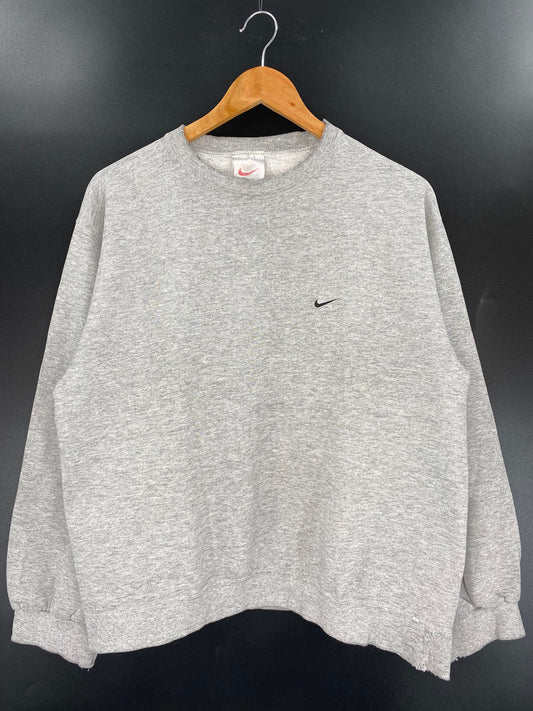 90's NIKE MINI SWOOSH Size M Vintage Sweat-Shirts / A4637