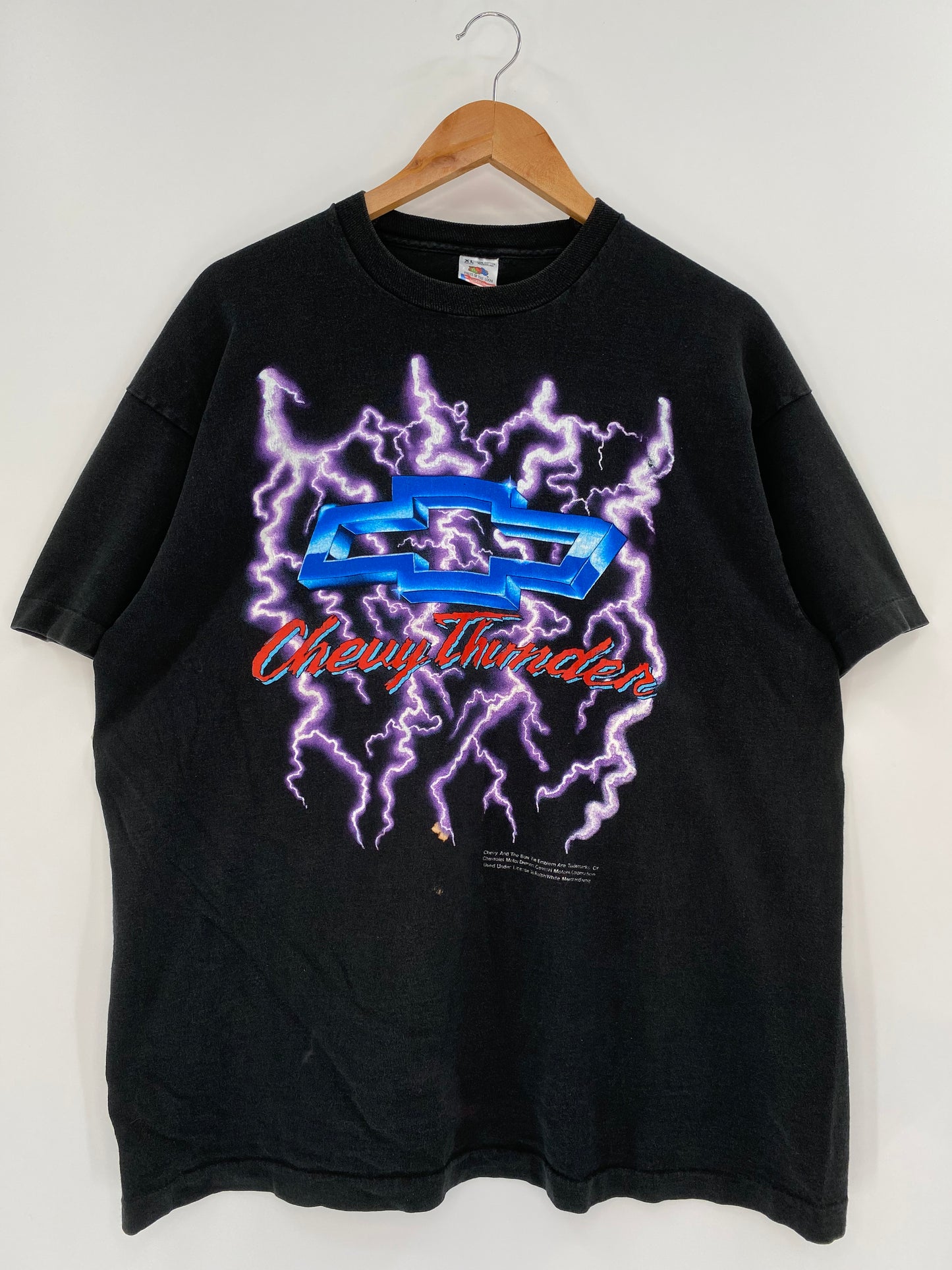 90’s CHEVY THUNDER Made in USA Size XL T-Shirt / k901