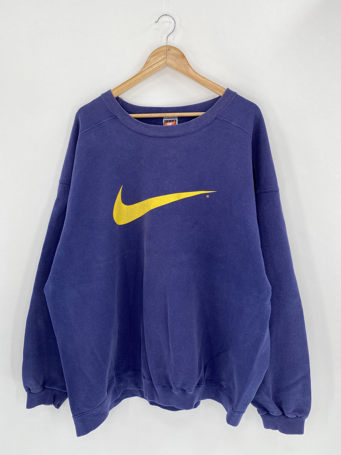 90’s NIKE MICHIGAN Size Approx.XXL Vintage Sweat-Shirt /K4769
