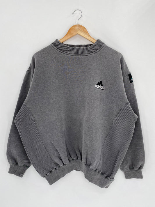 90’s ADIDAS EQUIPMENT Size L Vintage Sweat-Shirt / 5483