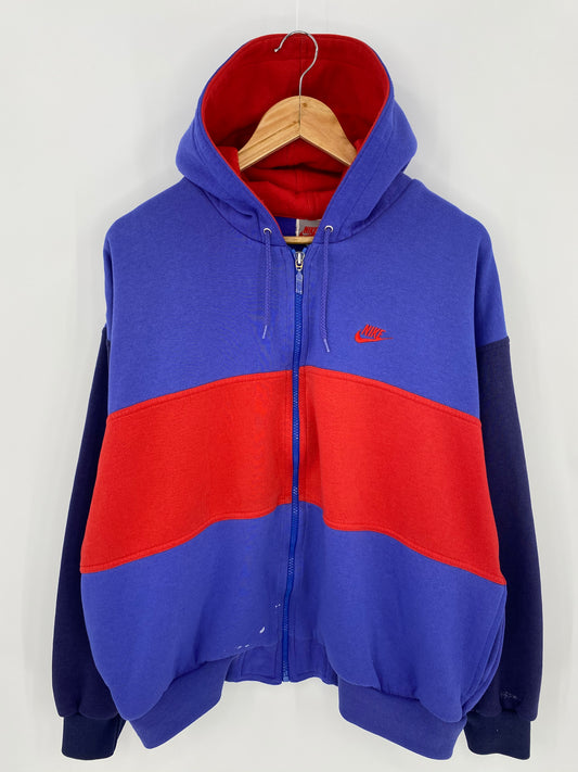 90’s NIKE Silver tag Size Approx. L Vintage Hoodie Sweat-Shirt / 6488