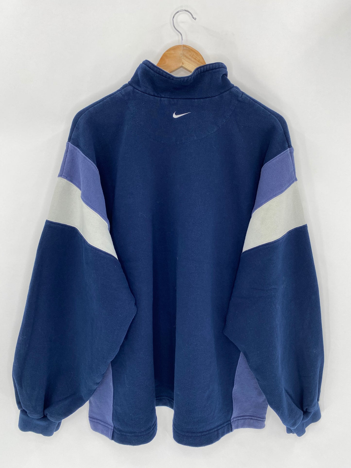 90’s NIKE Half-Zip Size XXL Vintage Sweat-Shirt / 5555