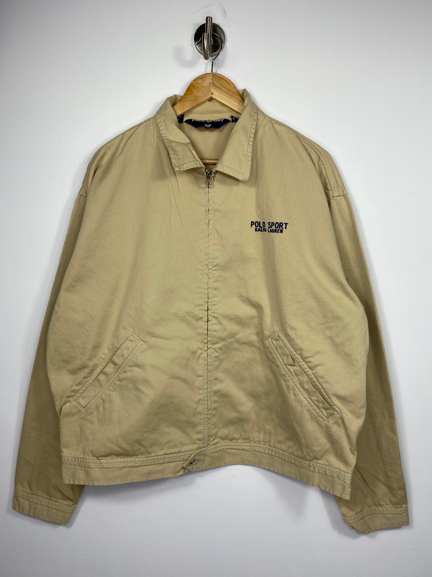 Vintage Polo Sports Zip-up Jacket / 4929