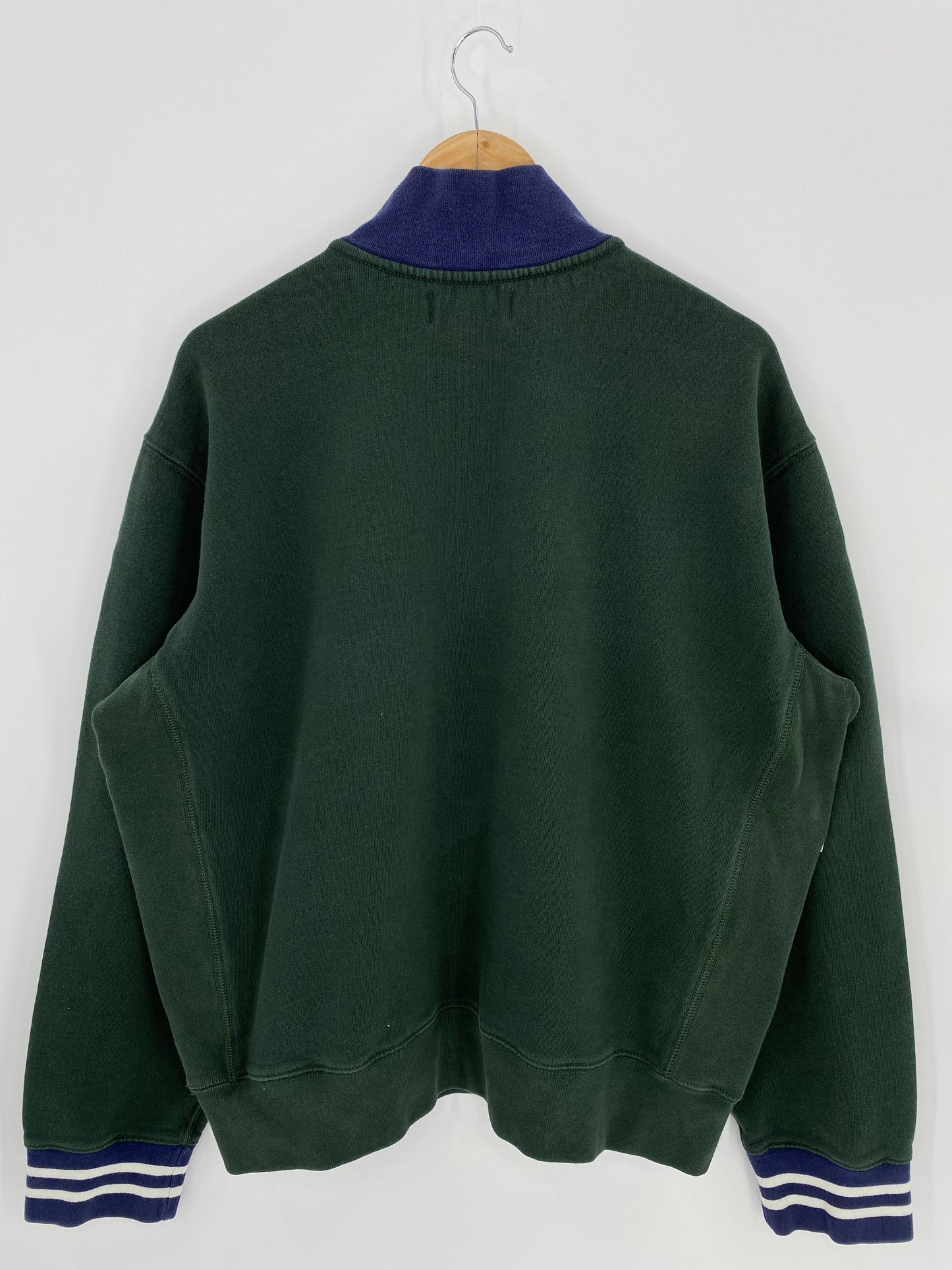 Vintage POLO RALPH LAUREN Size XXL Half Zip Sweat-shirt / A9222
