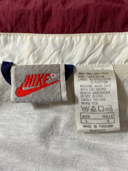 90’s NIKE Silver Tag Size L Vintage Nylon Jacket  / 8818