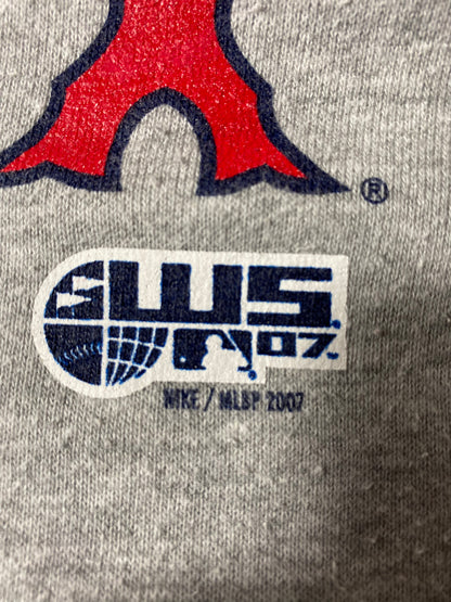 2007 NIKE RED SOX Size XL MLB Hoodie Sweat-Shirt / K3556
