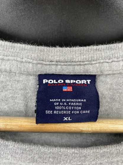 .Vintage POLO SPORTS POLO BEAR Size XL Long-Sleeve Shirts/ A4773