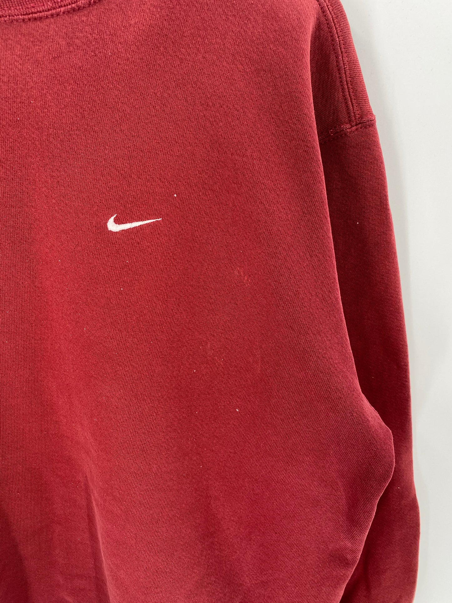 90’s NIKE Mini Swoosh Size L Vintage Sweat-shirt   / 8443