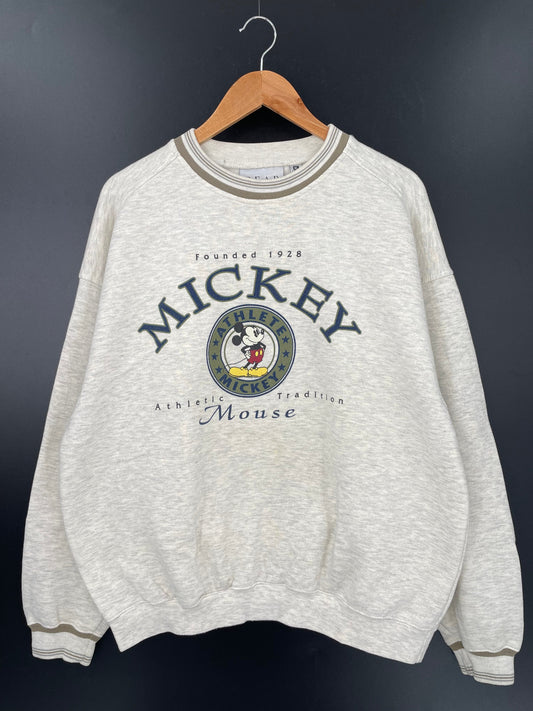 90’s DISNEY MICKEY Size XL Vintage Sweat-shirt / A4095
