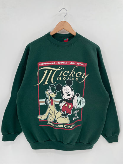 90’s DISNEY MICKEY Size L Vintage Sweat-shirt / K2420