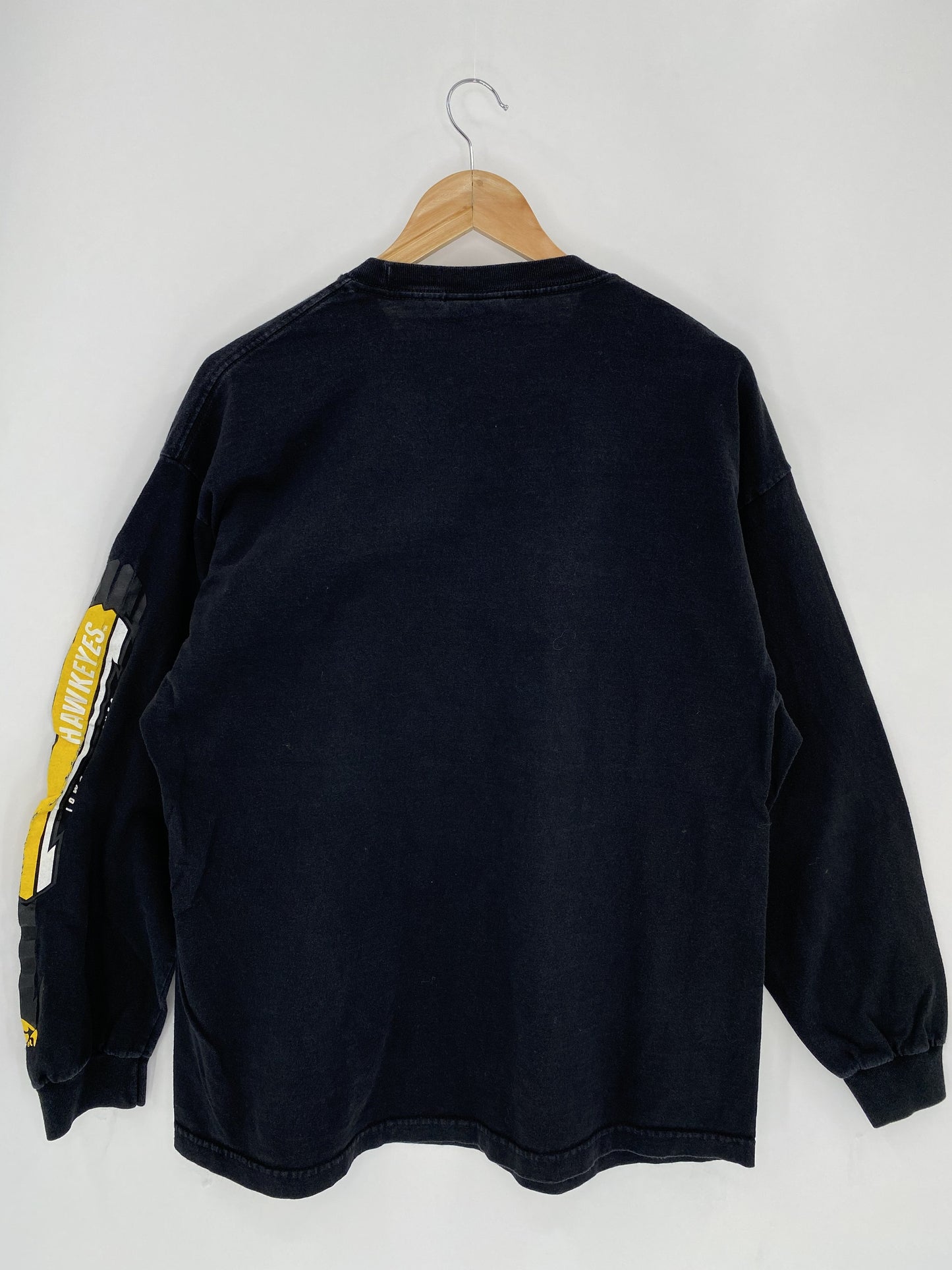 .90’s NIKE x IOWA Size XL Vintage College Long Sleeve T-shirt / A8981