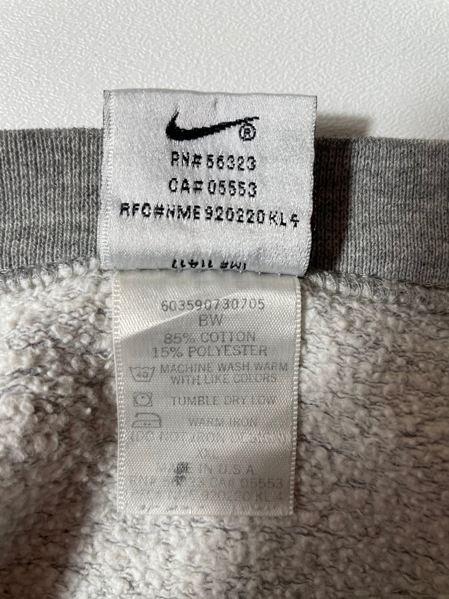 90’s NIKE LOGO Made in USA Size XXL Sweat-Shirt / K3587