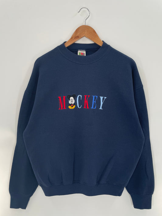 90’s DISNEY MICKEY Size XL Vintage Sweat-shirt / K3274