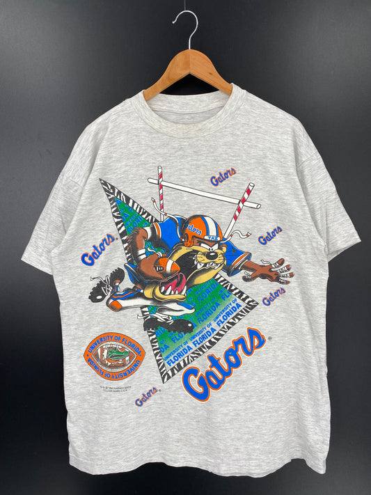 1994 UNIVERSITY OF FLORIDA LOONEY TUNES TAZ (No tag) Approx. Size XL Vintage T-Shirt / K2224