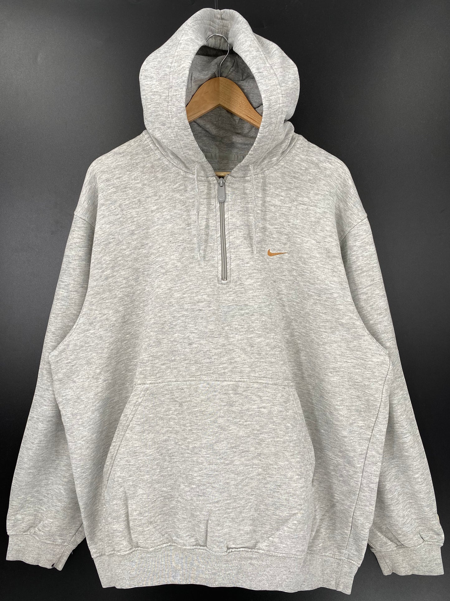 00' NIKE MINI SWOOSH Size L Vintage Hoodie Sweat-shirt / K2871